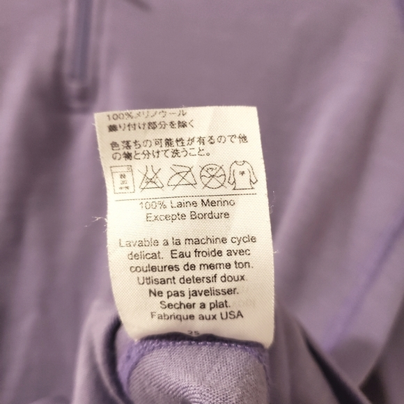 Ibex - Merino Quarter Zip Base Layer - Size S - Picture 8 of 8